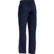 Bisley Womens Cool Vented Lightweight Pant Navy