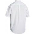 Bisley Permanent Press Short Sleeve Shirt White