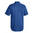 Bisley Cool Lightweight Drill Short Sleeve Shirt Royal