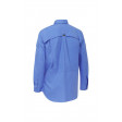 Bisley X Airflow Ripstop Mens Work Long Sleeve Shirt Blue