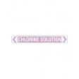 CHLORINE SOLUTION 475x60mm Self Stick Vinyl