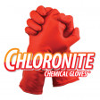 TGC (12 Pairs) Chloronite Lightweight Chemical Resistant Reusable Gloves L