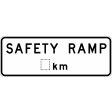 2200x800mm - Aluminium - Class 1 Reflective - Safety Ramp __km (G9-24A)