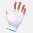 TGC (10 Pairs) Glovlet Cotton-Blend Fingerless Reusable Gloves L