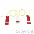 NIGHT LINE REFLECTIVE TAGS RED & WHITE 25MT