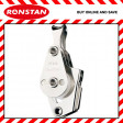 Ronstan RF343 25mm Triple Utility Block Pulley with Becket, V-Jam Cleat and Loop Head