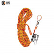 25m Kernmatle Ropeline 11mm with Thimble Eye and Rope Grab