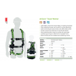 SMALL Miller AirCore Tower Worker Harness (M1020224)