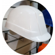 3M UniSafe Bumpguard Safety Helmet White (TA950)