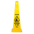 890mm Safety Cone - Caution Walkie Stackers In Use (STC10)