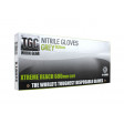 TGC (Box of 12) Grey 600mm Long Cuffs Nitrile Disposable Gloves M