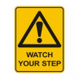 WARNING WATCH YOUR STEP Metal / Poly
