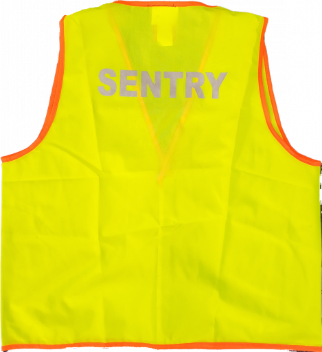 Yellow Vest large- Reflective Sentry