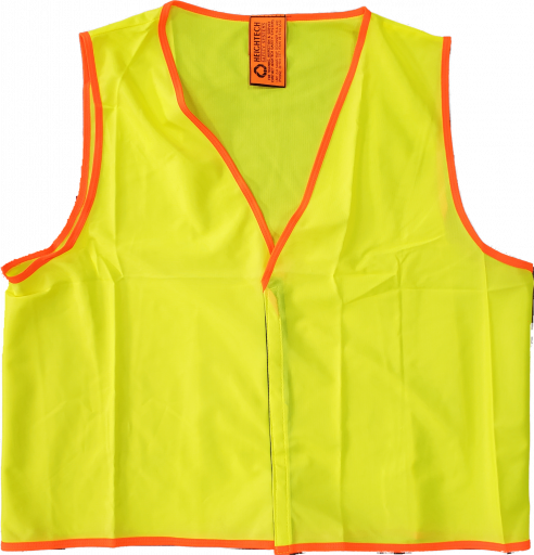 X-Large Day Yellow Fluro Safety vest