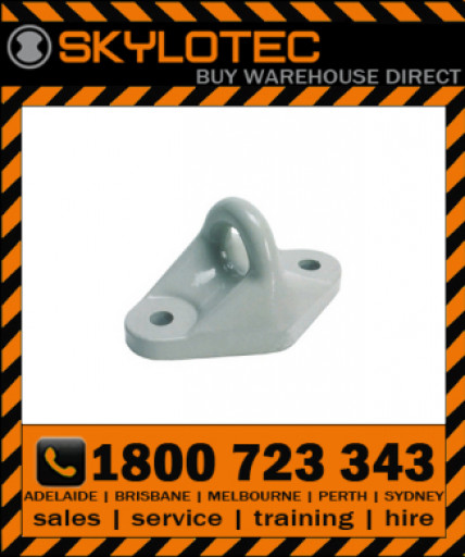 Skylotec Alufix - One person EN 795 certified aluminium anchor point. Two heavy duty M12 bolts (not supplied) (AP-003)
