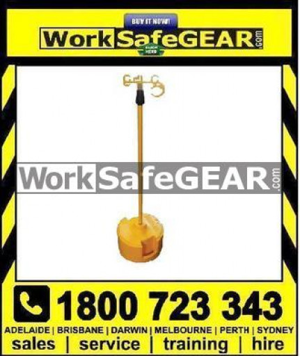 Austraplas Non Conductive Lead Stand for SafeBase Moveable Post Holder