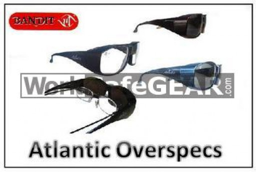 Bandit III ATLANTIC FITOVER Safety Glasses Over Spectacles Safety Glasses Eye Protection Specs (387)