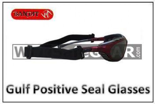 Bandit III GULF Positive Seal Safety Glasses Eye Protection Specs (350-Gulf)