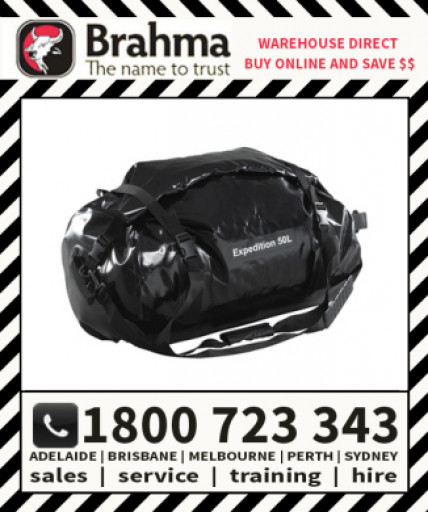 Brahma Caribee Expedition Wet Roll Waterproof Gear Bag Black 50L (5818)