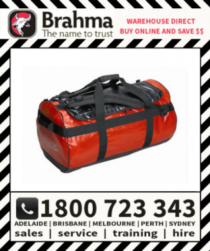Brahma Caribee Waterproof Kokoda Gear Bag 65L Red (58061)