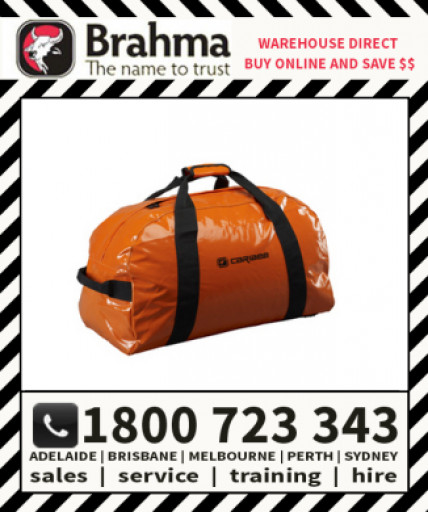 Brahma Caribee Zambezi Waterproof Gear Carry Bag Hi Vis Orang 65cm (57222)
