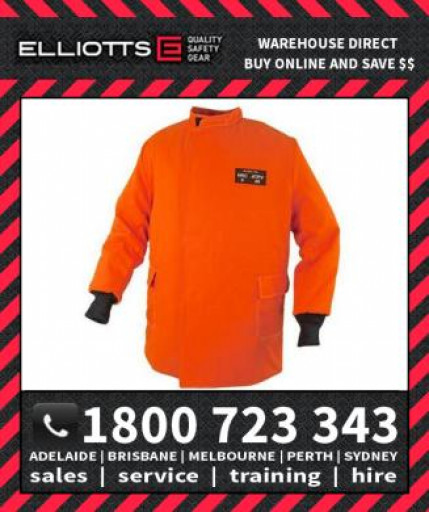 Elliotts ARCSAFE W24 Switching Jacket Orange with Reflective Hi-Vis Trim Tape (EASCJW24T1)