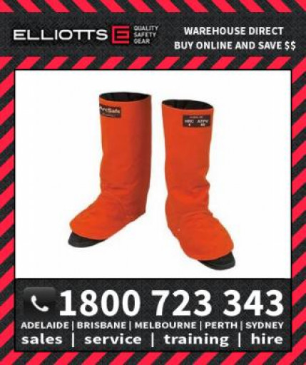 Elliotts ARCSAFE W24 Switching Leggings Orange Over Leg Boot Protectors (EASCLW24)