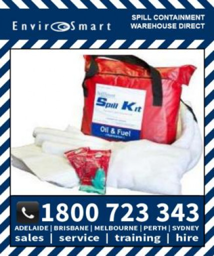 EnviroSmart SpillSmart Spill Kit 80L Oil and Fuel (SK80-H)