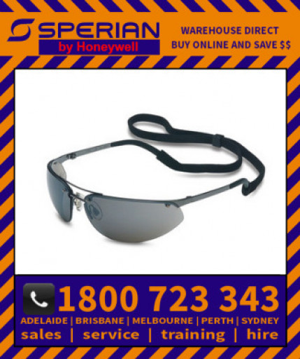 Fuse Gun Metal Grey Frame Silver Lens Mirror Coating Safety Glasses (10Pk)