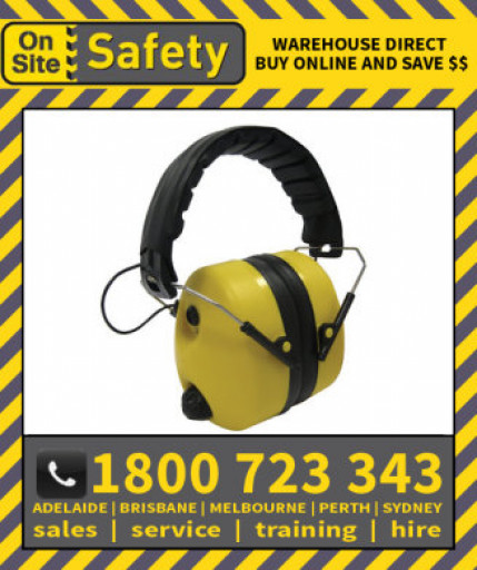 On Site Safety ROAD RUNNER 21dB Class 3 Earmuffs Hearing Protection (M71)