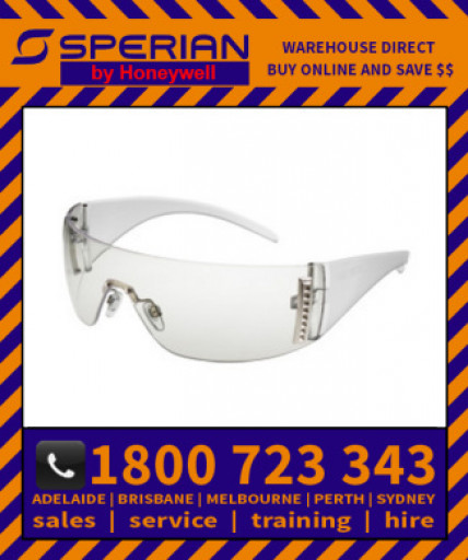 W101 Womens Eyewear Clear Frame Clear Lens Anit Fog Coating Safety Glasses