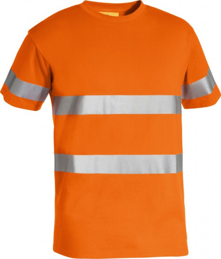 Bisley 3M Taped Hi Vis Cotton T-Shirt Orange
