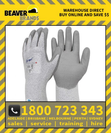 Beaver Ninja Dyneema (P515) Cut 5 Silver Plus Hand Protection (12pk)