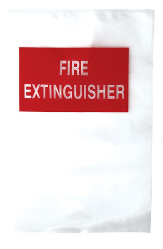 Plastic Cover Bags - Suit 4.5kg Extinguisher (FD01)