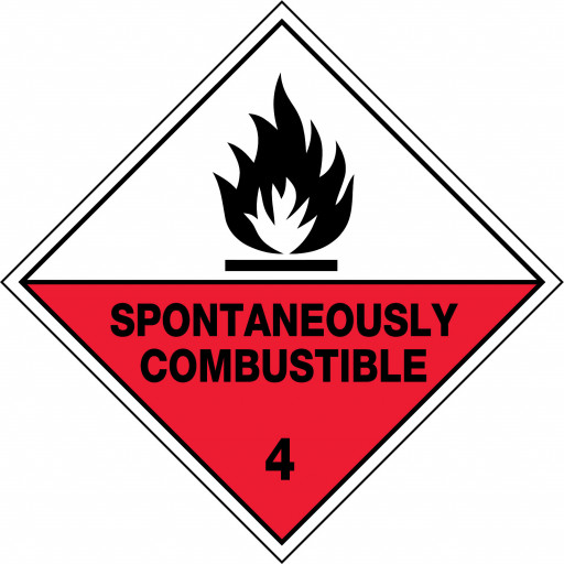 270x270mm - Metal - Spontaneously Combustible 4 (HLTM104.2M)