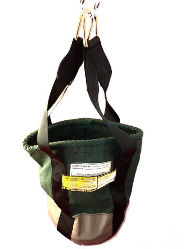 Canvas Lifting Round Bolt Bag Web Handle Rated 10kg