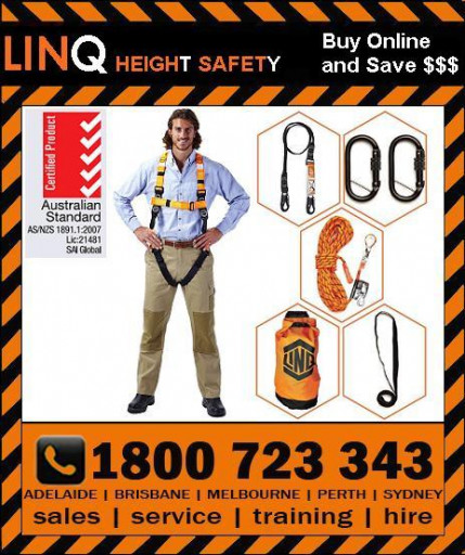 LINQ KITRSTD Standard Roofers Harness Kit (Essential Model)