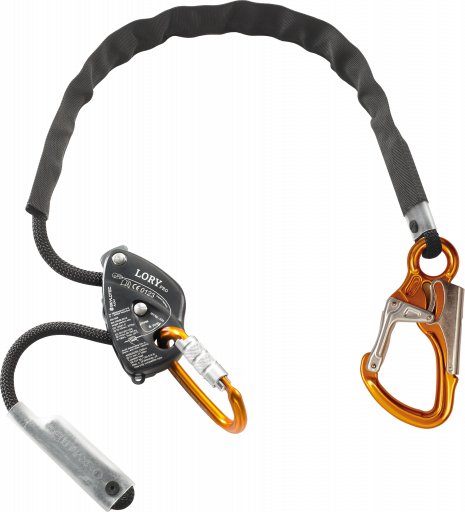 1.5m Skylotec Set Lory Pro Lanyard with Double Action Attack Hook