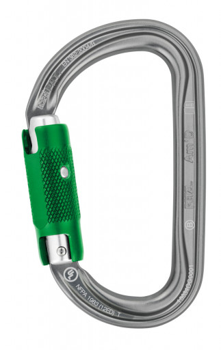 Petzl AM'D Pin-Lock Aluminium Carabiner (M34APL)