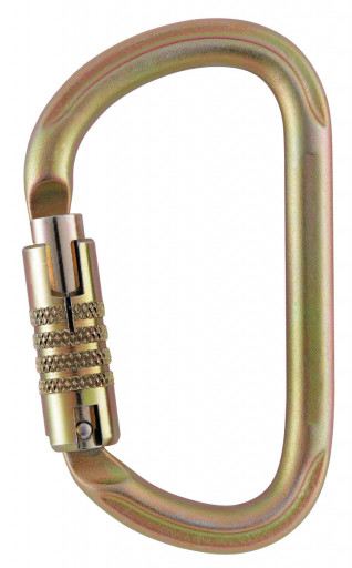 Petzl VULCAN Steel Triple-Lock Carabiner (M73TL)