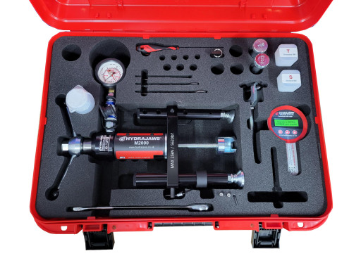 Hydrajaws M2000 PRO Kit with 25kN Analogue Gauge (200-001) Anchor Fastener Pull Tester