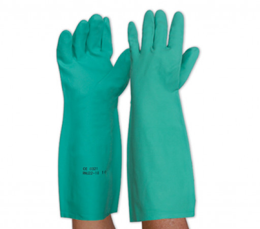 ProChoice M/8 Chemical Resistant Green Nitrile Gauntlet