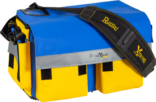 Rugged Xtremes Workmate Tool Bag (Yellow/Blue) Medium