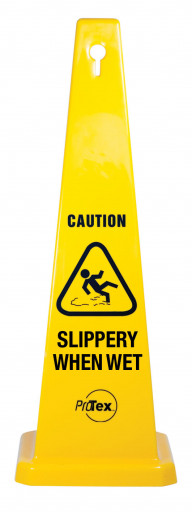 890mm Safety Cone - Slippery When Wet (STC04)