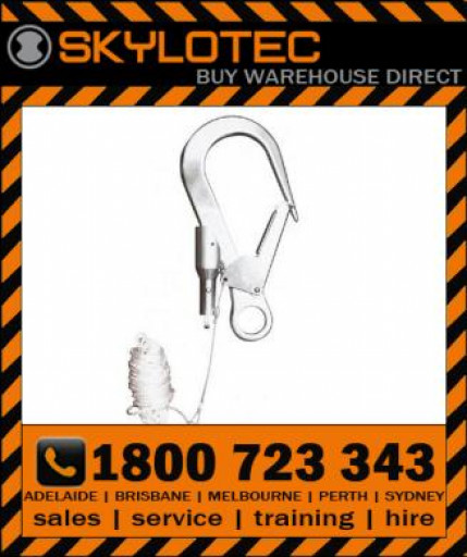Skylotec Teles FS 90 - Scaffold type hook for attachment to first man up pole. 60mm gate opening (HTSK H-015-KUP)