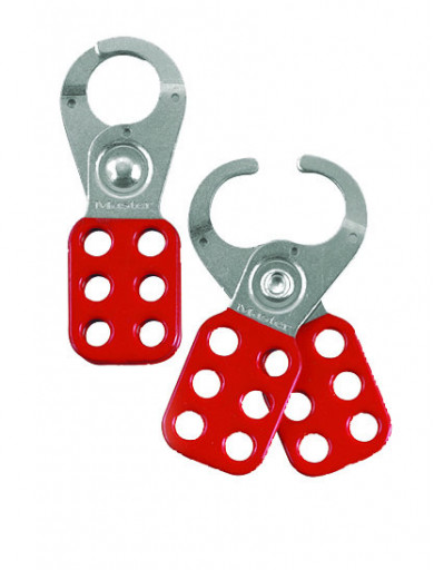 38mm Safety Lockout Hasp - Red (UL421)