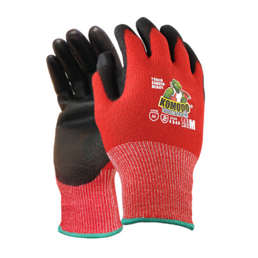 TGC KOMODO Vigilant Touch Screen Ready Cut 5 Reusable Gloves XL
