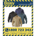 Bisley Original Cotton Men's Drill Shirt - Long Sleeve (BS6433)