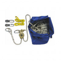 20m Temporary Static Line Polyester Rope 2 Person (SR01)