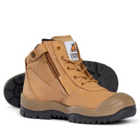 SIZE 9 Mongrel Boots Wheat ZipSider Low Leg Boot (scuff cap) 461050